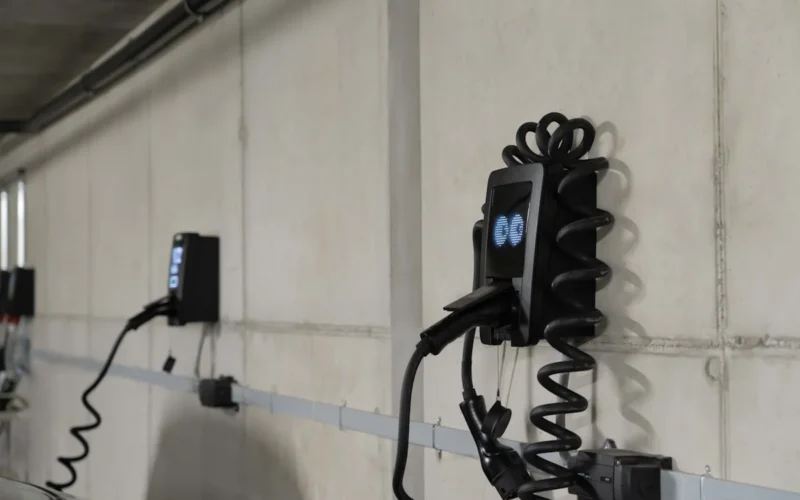 Der Pico der smart-me AG zeigt standardmässig zwei Augen auf dem Display. Dieses Bild kann jedoch durch eigene GIFs ersetzt werden. Mit einer Auflösung von 32 × 32 Pixeln kann der Bildschirm sogar deinen Namen anzeigen, sobald du registriert bist und die Ladestation dein Fahrzeug erkennt.