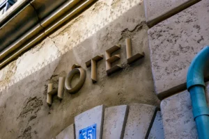Hotel Entrance in France, EPCOT