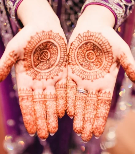 Indian Wedding Henna Bride Hands