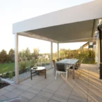Sommergarten: Terrassenüberdachung mit Verglasung